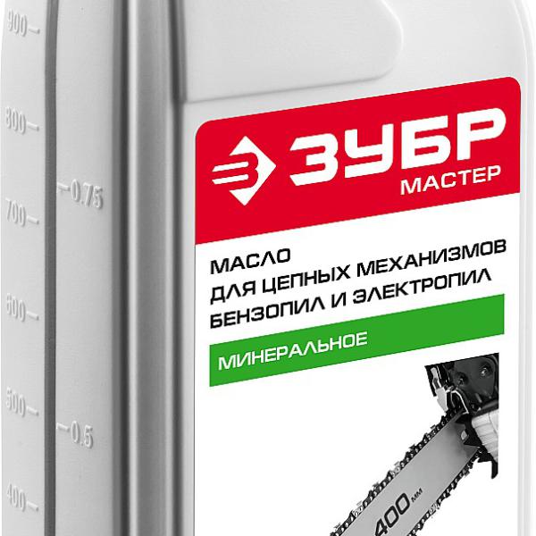 Масло ЗУБР, для пильных механизмов, минеральное, 1л ЗМПМ-М